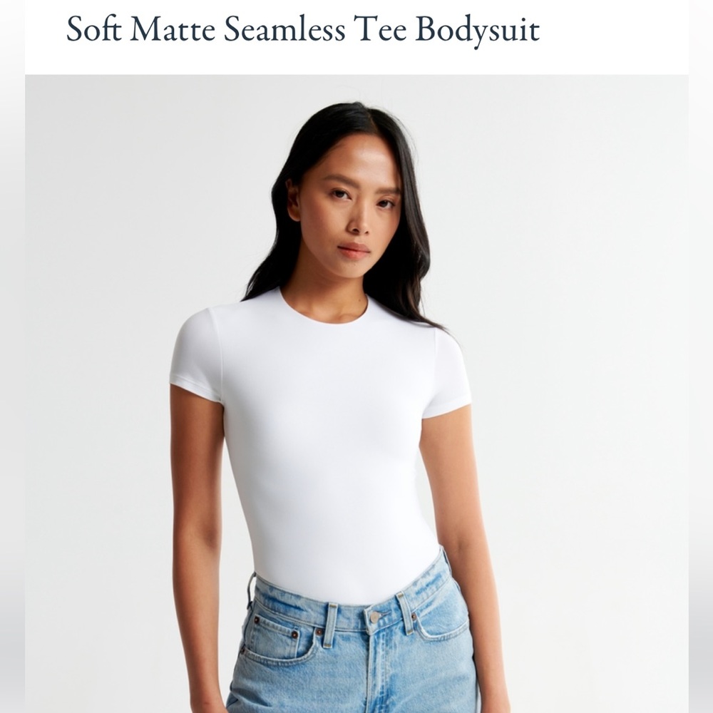 Abercrombie soft tee bodysuit